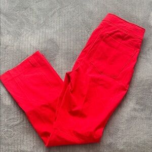 Vibrant Red Pants